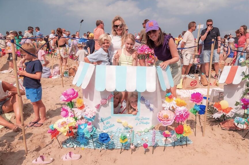 ‘Zoute Beach Flower Festival’ in Knokke-Heist brengt ode aan de strandbloem