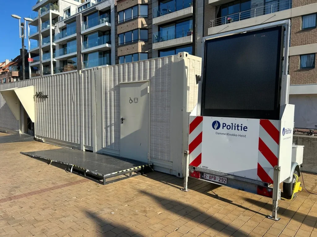 Openbare toiletten aan het Verweeplein zijn elke avond gratis van 22.00 tot 04.00 uur. © Pavawyn