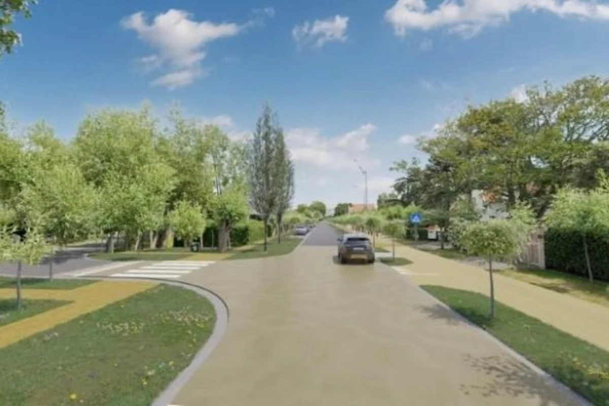 Rioleringswerken in het Zoute. © Knokke-Heist