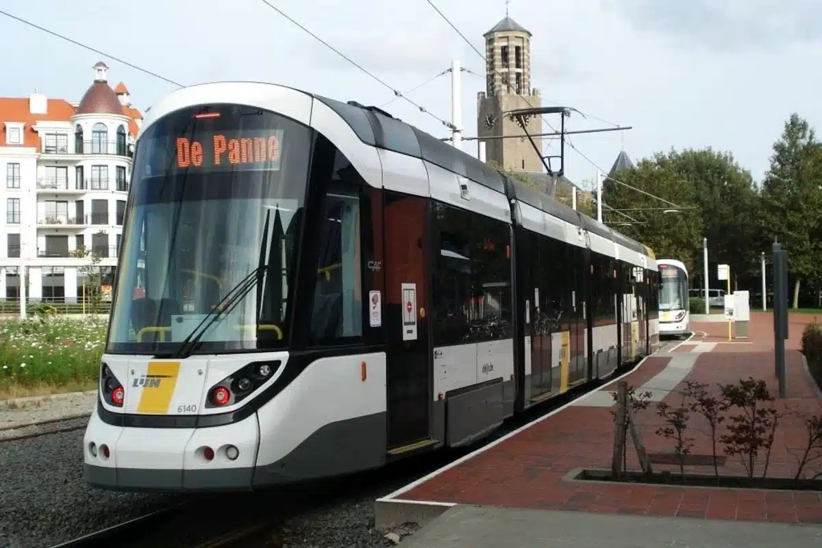 Kusttram Terminus Knokke Station, Knokke-Heist. © Wim Kusee