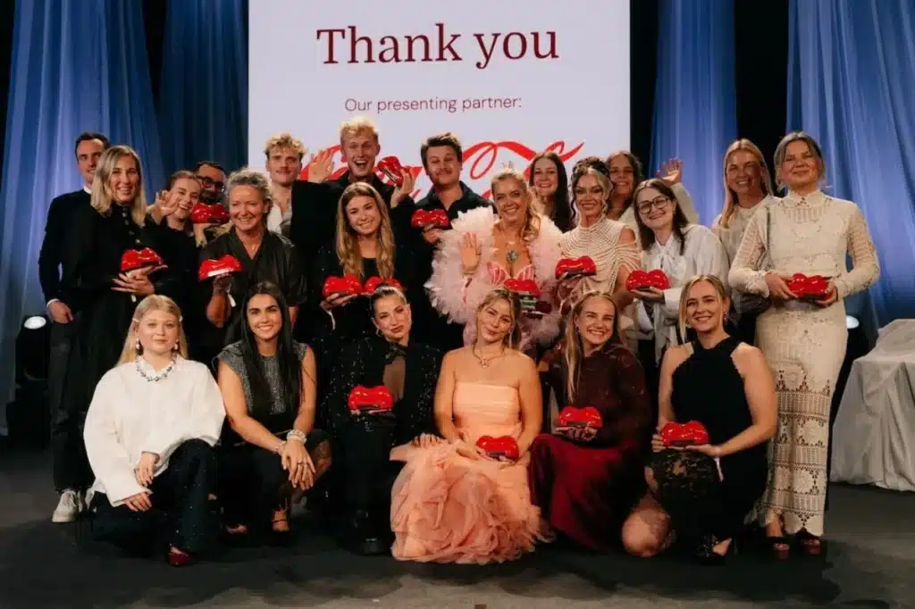 De winnaars van de Bisou Awards in het Grand Casino Knokke.