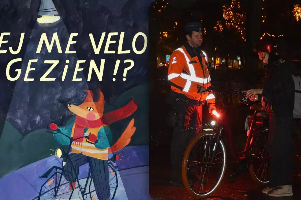 Campagne fiets veiligheid in PZ Damme - Knokke-Heist